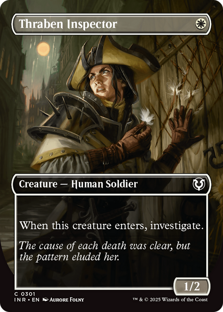 Thraben Inspector (Borderless) [Innistrad Remastered]