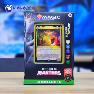 COMMANDER MASTERS SLIVER SWARM COMMANDER DECK