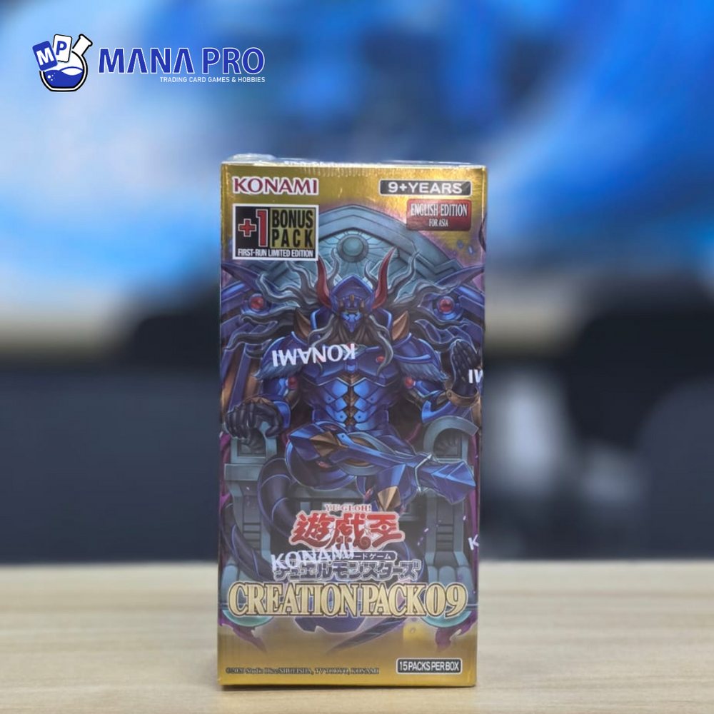 CREATION PACK 09 (CR09) BOOSTER BOX ASIA ENGLISH +1 PACK CREATION PACK 09 (CR09) BOOSTER BOX ASIA ENGLISH +1 PACK