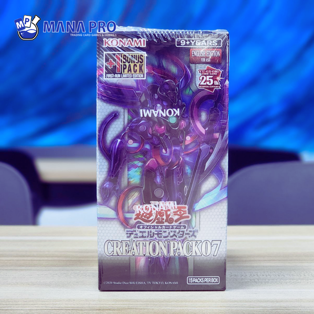 CREATION PACK 07 (CR07) BOOSTER BOX ASIA ENGLISH +1 PACK