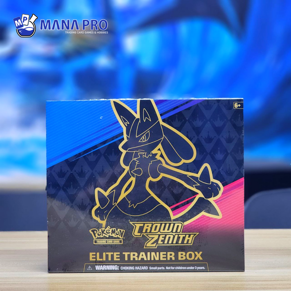 SWORD & SHIELD CROWN ZENITH ELITE TRAINER BOX