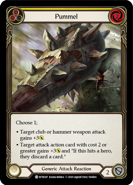 Pummel (Yellow) [WTR207] Unlimited Edition Rainbow Foil