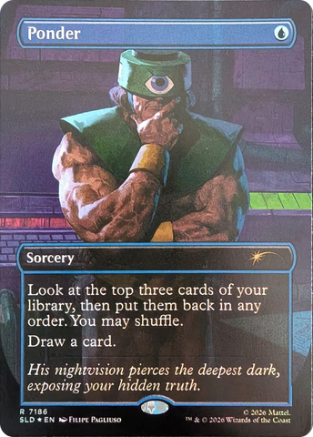 Ponder (7186) [Secret Lair Drop Series]