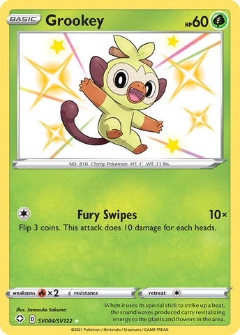 Grookey (SV004/SV122) [Sword & Shield: Shining Fates]