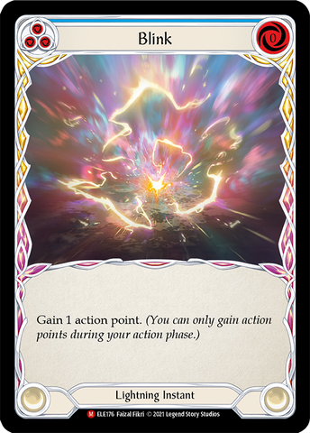 Blink [ELE176] (Tales of Aria)  1st Edition Rainbow Foil