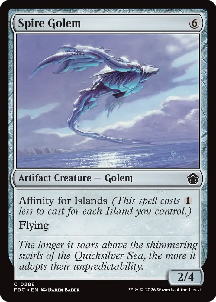 Spire Golem [Foundations Commander]