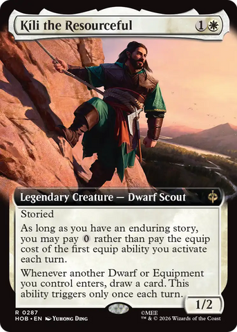 Kili the Resourceful (Extended Art) [The Hobbit]