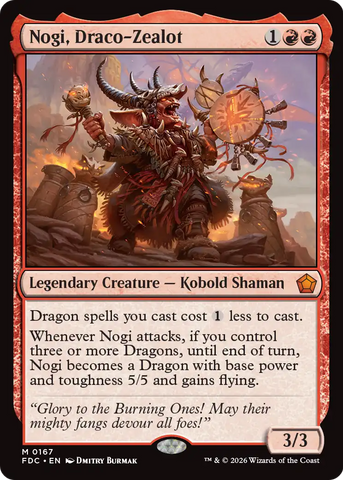 Nogi, Draco-Zealot [Foundations Commander]
