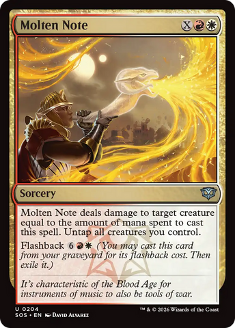Molten Note [Secrets of Strixhaven]