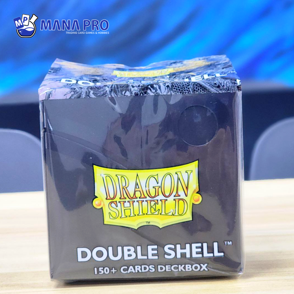 DRAGON SHIELD SHADOW BLACK DOUBLE SHELL BOX