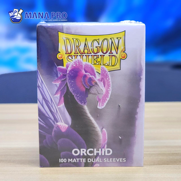 DRAGON SHIELD ORCHID DUAL MATTE SLEEVE