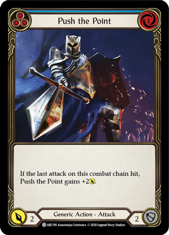 Push the Point (Blue) [ARC190] Unlimited Edition Rainbow Foil