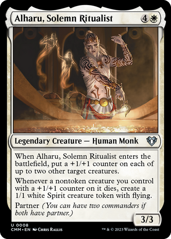 Alharu, Solemn Ritualist [Commander Masters]