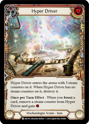 Hyper Driver [ARC036] Unlimited Edition Rainbow Foil