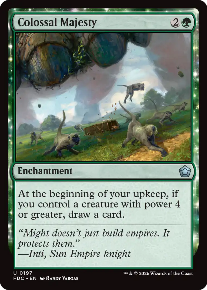 Colossal Majesty [Foundations Commander]