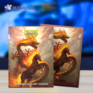 DRAGON SHIELD FIRE HORSE 2026 DUAL MATTE SLEEVE