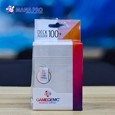 GAMEGENIC DECK HOLDER 100+ CLEAR DECK BOX