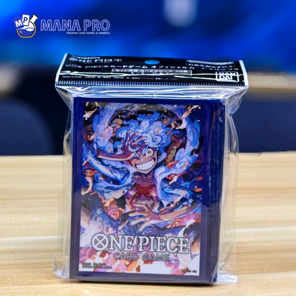ONE PIECE CARD GAME GEAR 5 LUFFY OFFICIAL SLEEVES ONE PIECE CARD GAME GEAR 5 LUFFY OFFICIAL SLEEVES