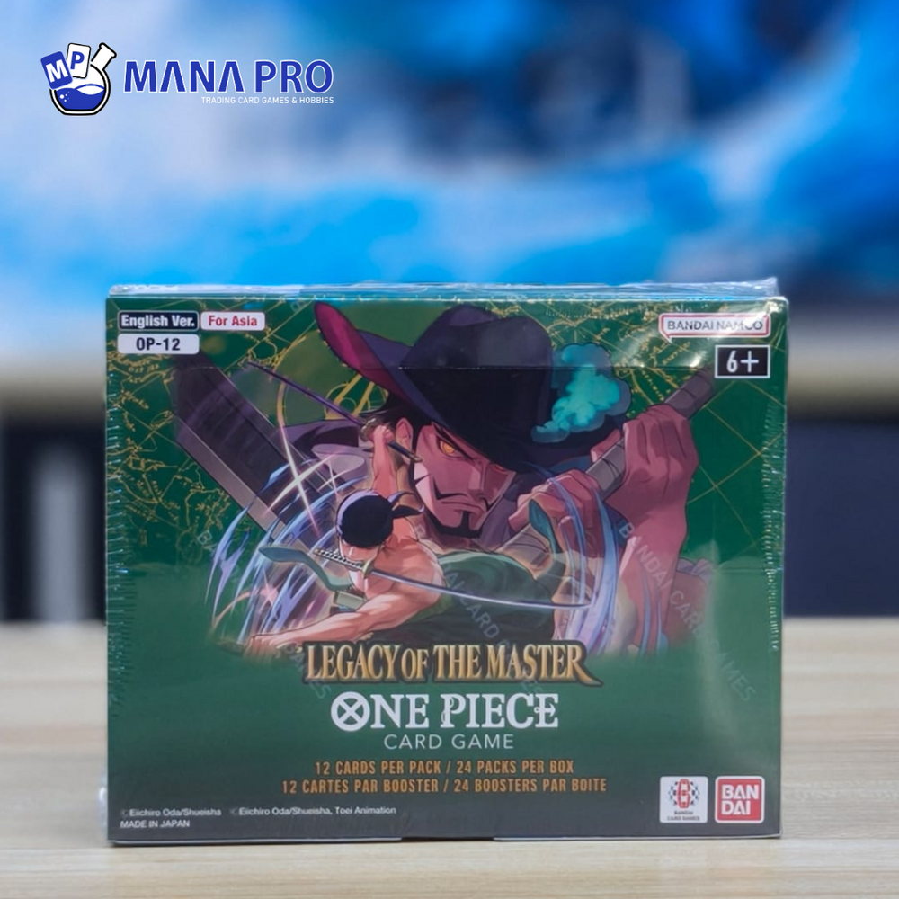 ONE PIECE CARD GAME - Legacy of the Master Booster Box (OP12) ENG FOR ASIA