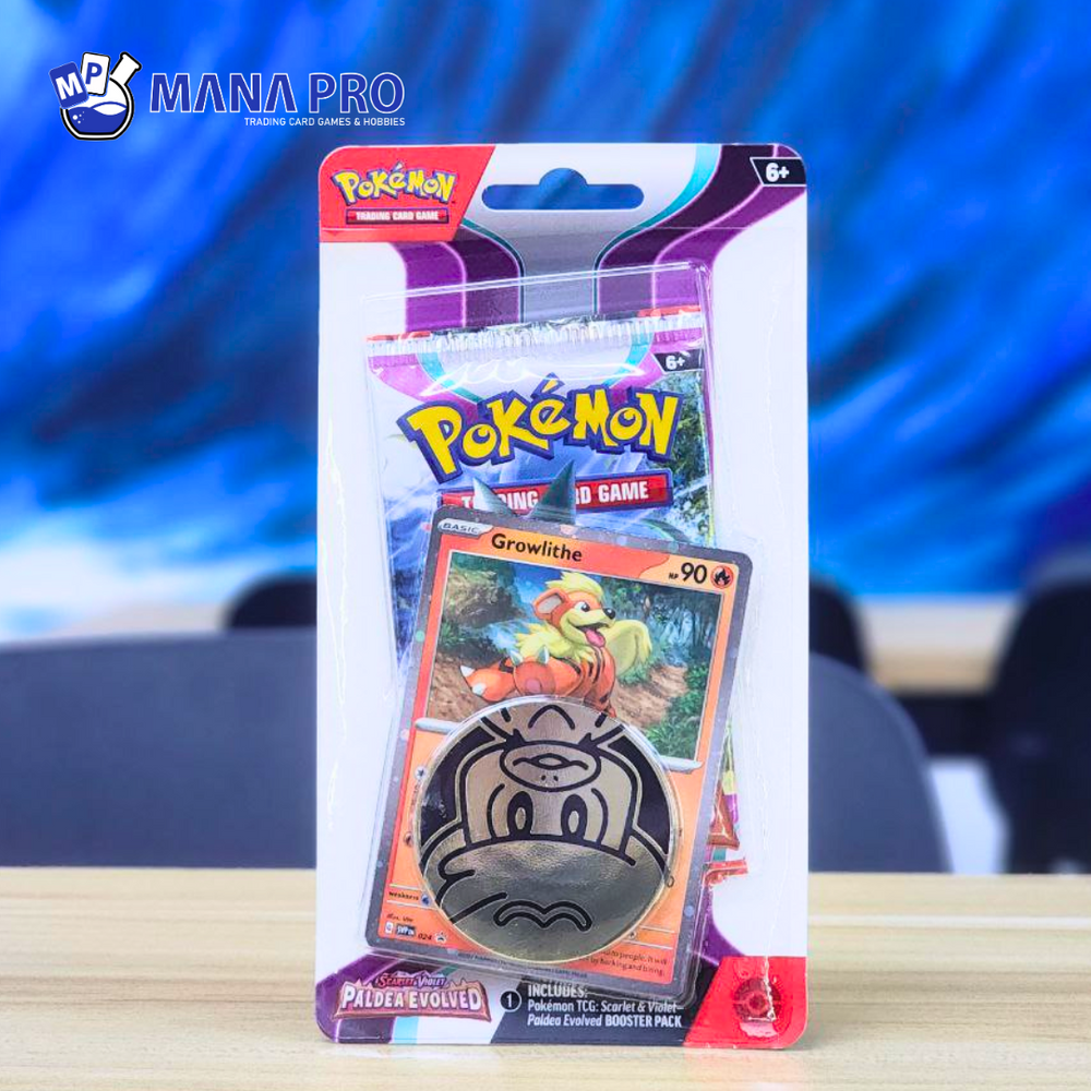 Scarlet & Violet: Paldea Evolved - Single Pack Blister (Growlithe)