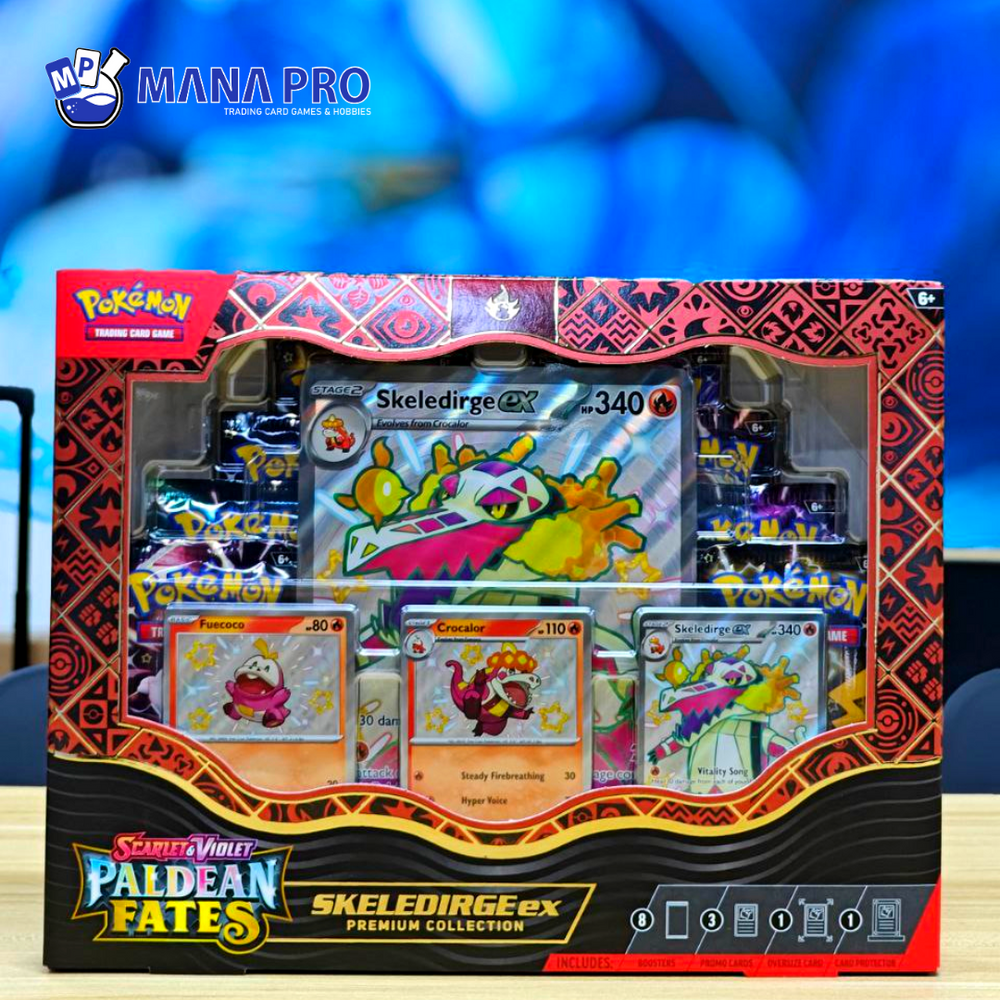 SCARLET & VIOLET: PALDEAN FATES PREMIUM COLLECTION (SKELEDIRGE EX)