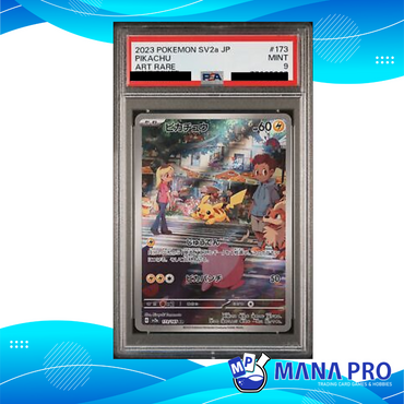 PIKACHU SV2A 173/165 AR PSA 9 JPN