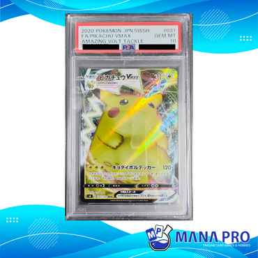 PIKACHU VMAX S4 031/100 PSA 10 JPN