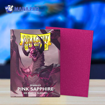 DRAGON SHIELD PINK SAPPHIRE MATTE STANDARD SLEEVE