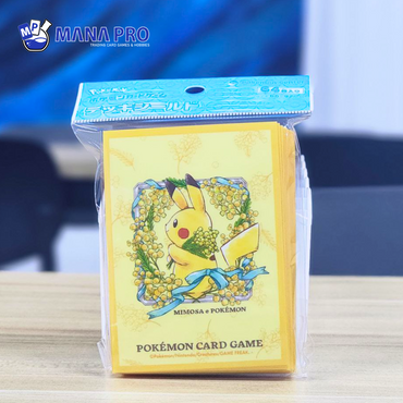 CARD SLEEVES - MIMOSA E POKEMON 64 SLEEVS