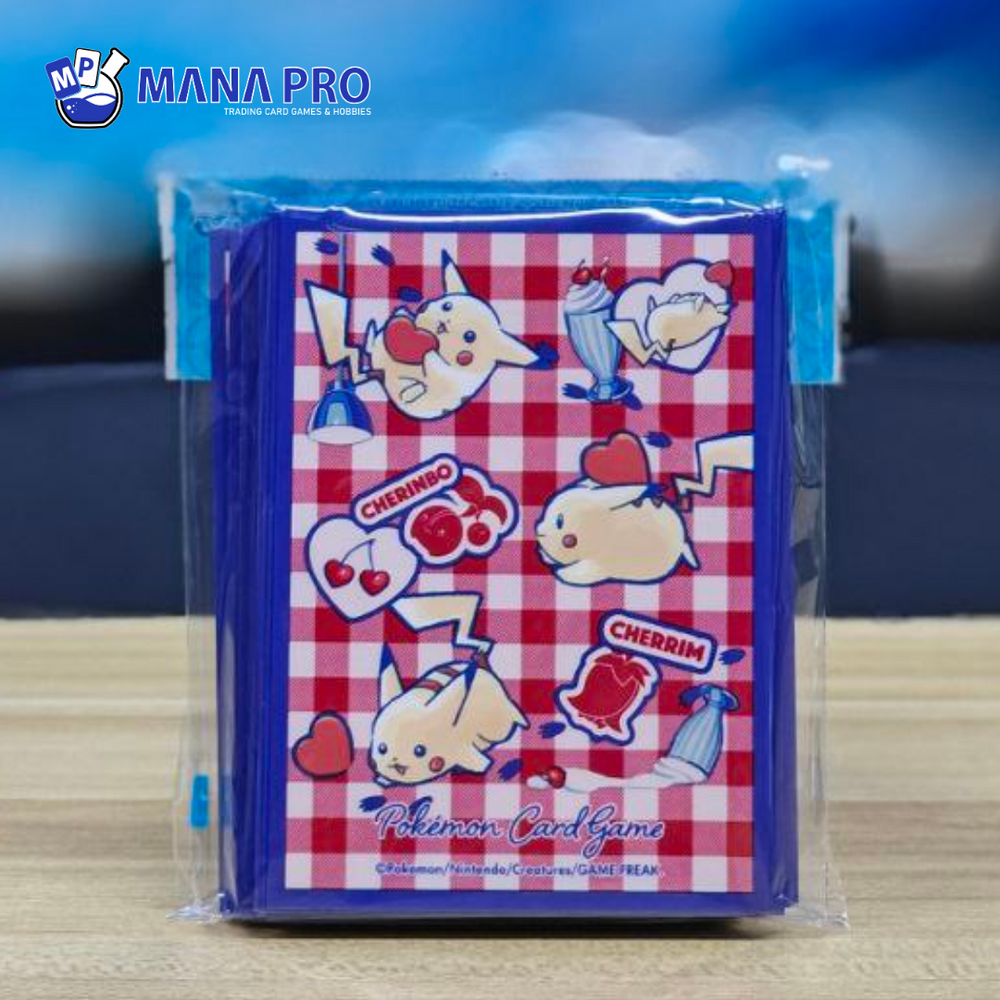 CARD SLEEVES - PIKACHU AND HEART (64-PACK) CARD SLEEVES - PIKACHU AND HEART (64-PACK)