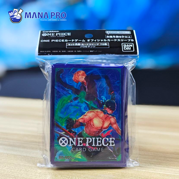 ONE PIECE CARD GAME SANJI ZORRO OFFICIAL SLEEVES