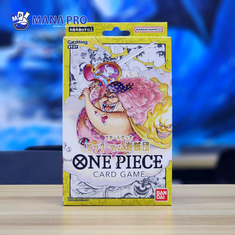 one piece card game st07 TCG: Big Mom Pirates Dive into the world of One Piece trading cards Pekoms - Starter Deck 7: