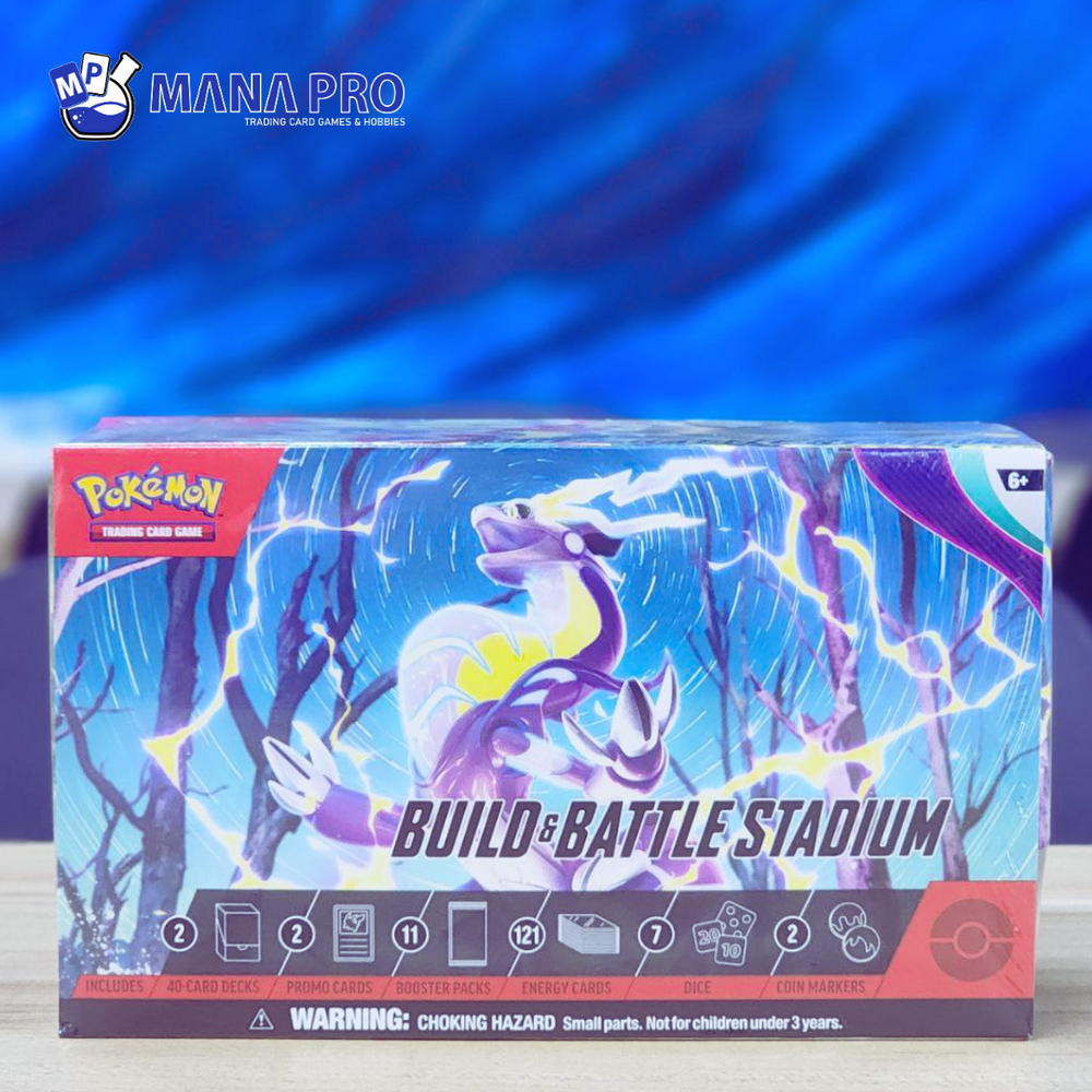 SCARLET & VIOLET BUILD AND BATTLE STADIUM