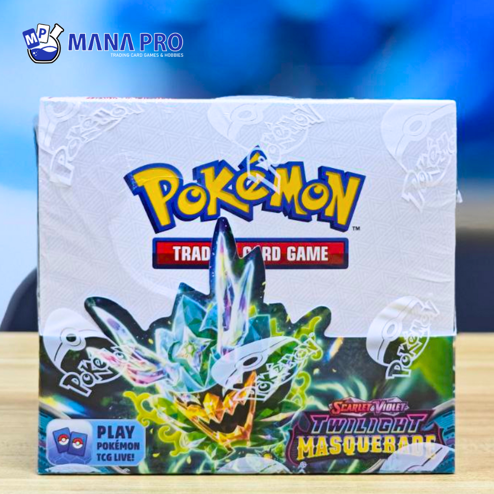 SCARLET & VIOLET: TWILIGHT MASQUERADE - BOOSTER BOX SCARLET & VIOLET: TWILIGHT MASQUERADE - BOOSTER BOX