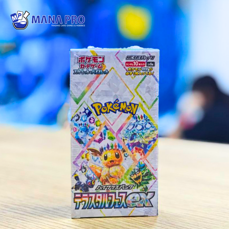 terastal festival booster box price in japan Pokmon TCG Japanese ex SV8a PokeUnlimited This electrifying expansion transforms your Pokmon battles with dazzling Tera TERASTAL FESTIVAL EX BOOSTER BOX