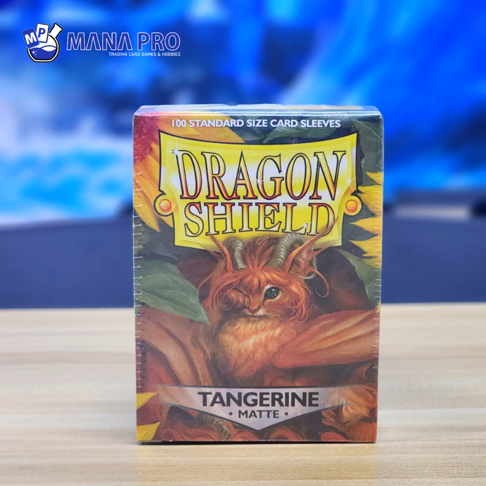 DRAGON SHIELD TANGERINE MATTE STANDARD SLEEVE