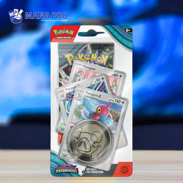 Scarlet & Violet: Twilight Masquerade - Premium Checklane Blister (Porygon)