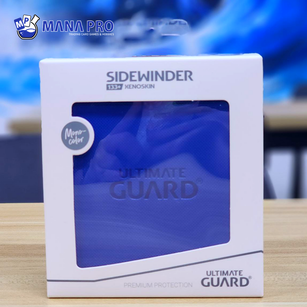 ULTIMATE GUARD 133+ SIDEWINDER XENOSKIN MONOCOLOR BLUE CASE BOX