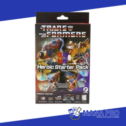 VANCH CARD TRANSFORMER AR HEROIC STARTER PACK