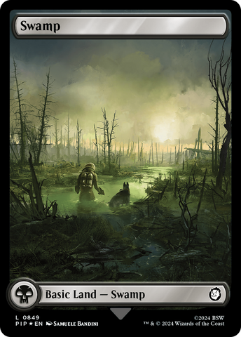 Swamp (0849) (Surge Foil) [Fallout]