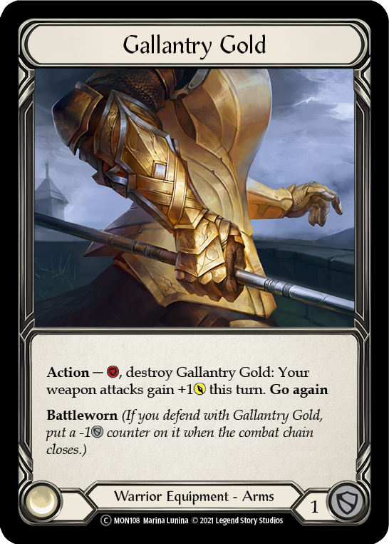 Gallantry Gold [U-MON108] Unlimited Edition Normal
