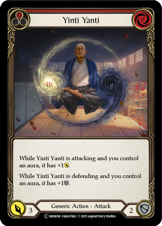 Yinti Yanti (Red) (Rainbow Foil) [U-MON290-RF] Unlimited Edition Rainbow Foil