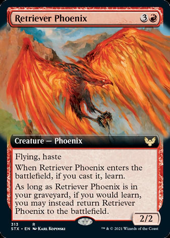 Retriever Phoenix (Extended Art) [Strixhaven: School of Mages]
