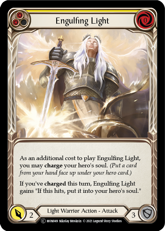 Engulfing Light (Yellow) [U-MON049] Unlimited Edition Normal