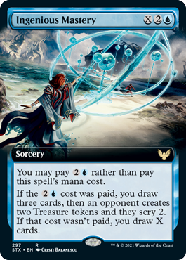 Ingenious Mastery (Extended Art) [Strixhaven: School of Mages]