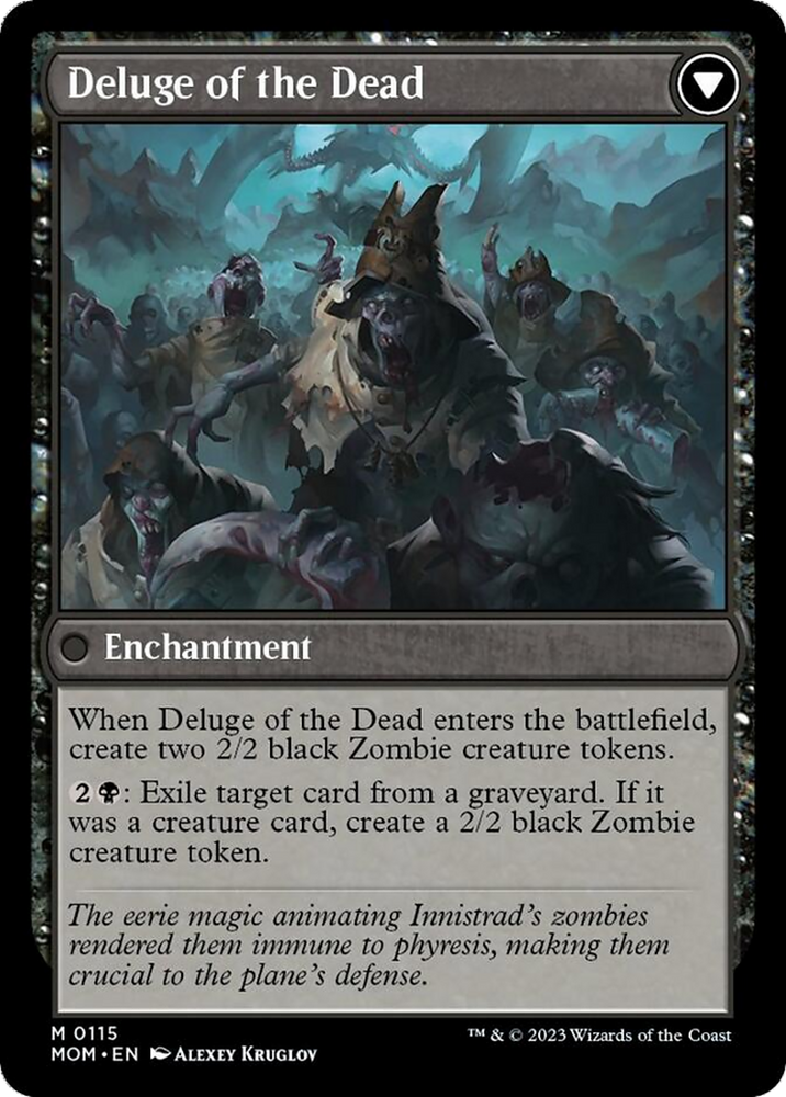 Invasion of Innistrad // Deluge of the Dead [March of the Machine]