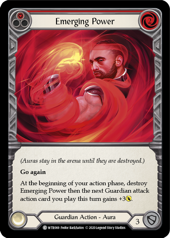 Emerging Power (Red) [WTR069] Unlimited Edition Rainbow Foil