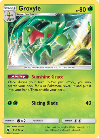 Grovyle [SM - Lost Thunder]
