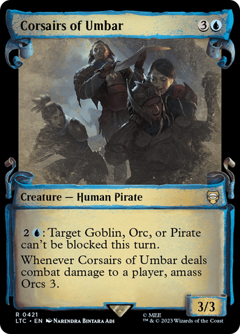 Corsairs of Umbar [The Lord of the Rings: Tales of Middle-Earth Commander Showcase Scrolls]