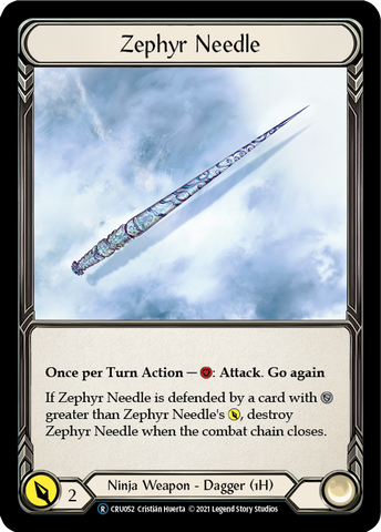 Zephyr Needle [CRU052] Unlimited Normal